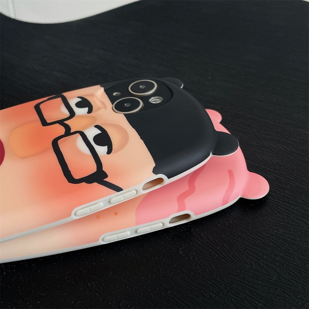 Ốp Điện Thoại TPU Mềm Hình Gấu 3D Cho iPhone 14 13 12 11 Pro Max 12Pro 13Pro 14Pro 14Plus 13ProMax 14ProMax