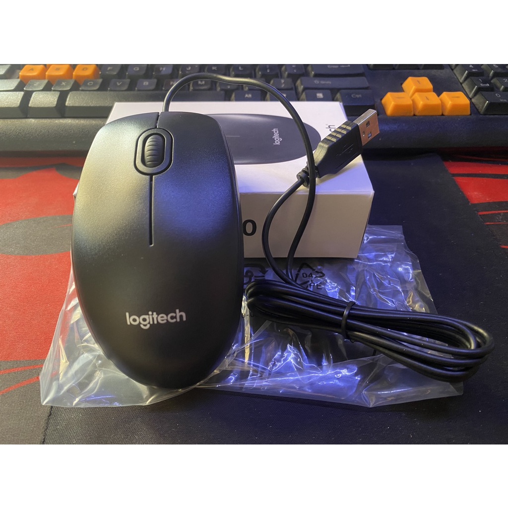 Chuột Máy Tính LOGITECH B100 - Văn Phòng - Chính Hãng 100% - Bảo hành 36 tháng