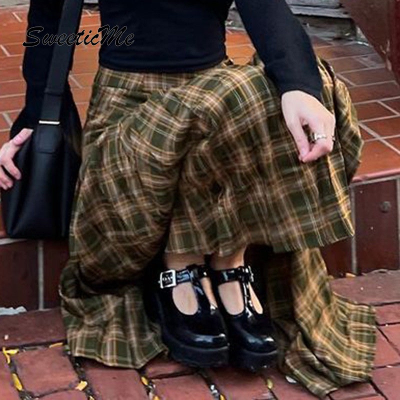 Chân Váy Lưng Cao Dáng Ôm In Họa Tiết Thời Trang 2023 Cho Nữ