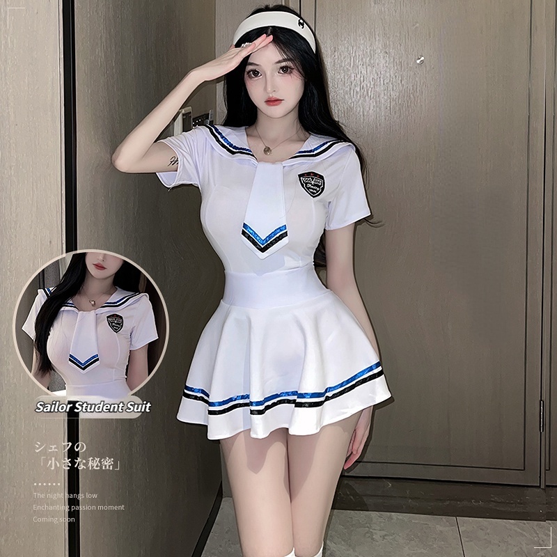 Bộ Đồng Phục Nữ Sinh Gợi Cảm Phong Cách Thủy Thủ Mặt Trăng
