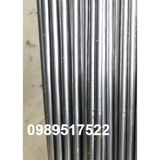 Trục tròn inox,thanh inox đặc d4,d5,d6,d8 combo 5 thanh 1m