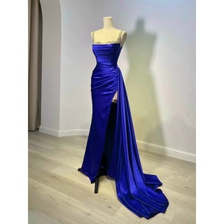 ĐẦM BODY HAI DÂY XẺ ĐÙI ĐÍNH ĐÁ