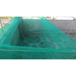 Mùng lưới rọ xanh nuôi cá,ếch 2x1x1 có dè chắn