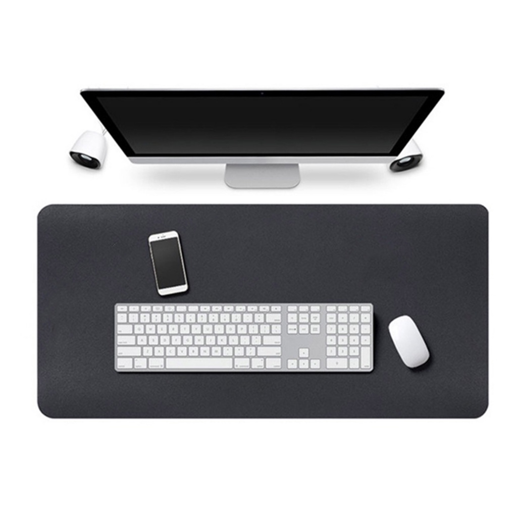 Tấm Lót Chuột Giả Da Chống Trượt Chống Thấm Nước Họa Tiết Hoa Hướng Dương Màu Trơn