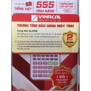 Máy Tính VINACAL 680EX Plus Chính Hãng (Bảo Hành 2 Năm)
