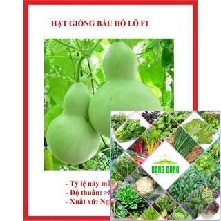 Hạt giống bầu hồ lô 10 hạt hat f1