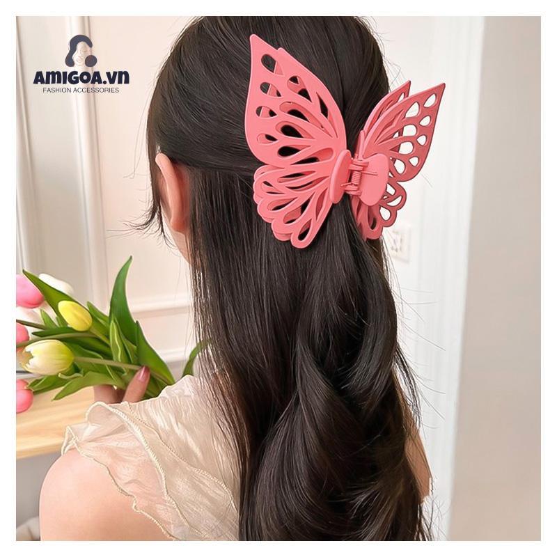 Kẹp bấu tóc nữ hình bướm khổng lồ bigsize phong cách thời trang hàn quốc
