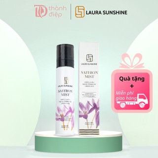 Xịt dưỡng Nhụy hoa nghệ tây Laura Sunshine Saffron Mist Nhật Kim Anh