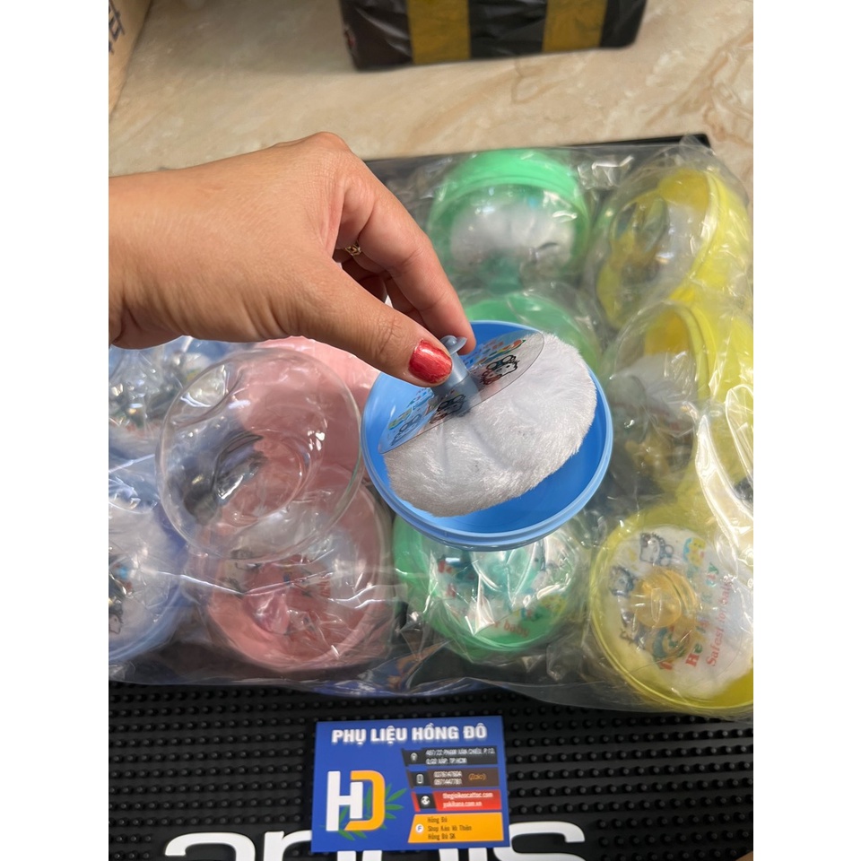 Combo chén chặm phấn và phấn thơm cạo râu