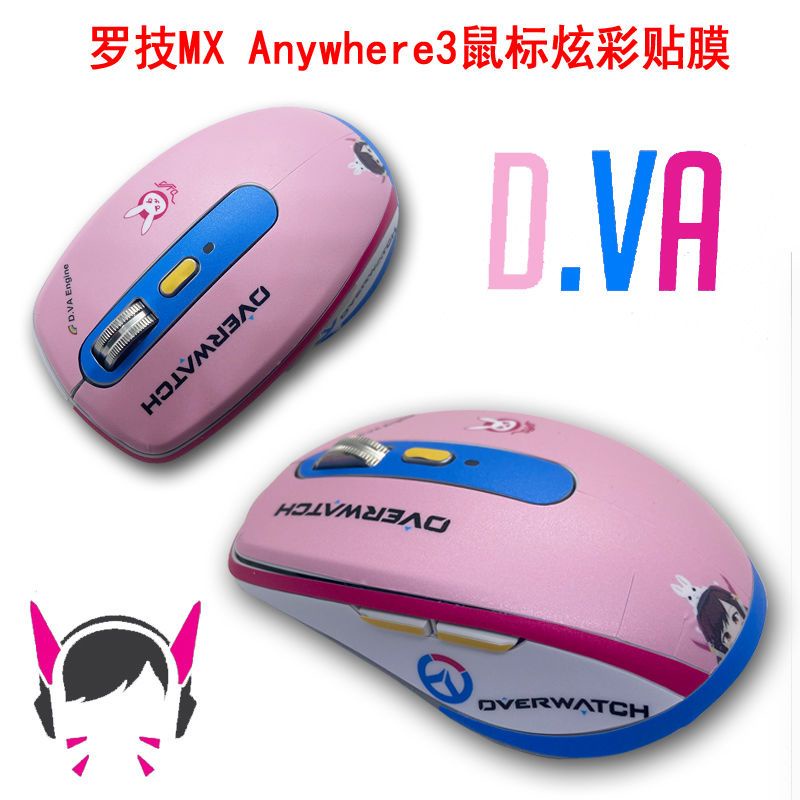 Miếng Dán Chống Trượt Chống Mồ Hôi Họa Tiết Hoạt Hình Cho Logitech MX Anywhere 3