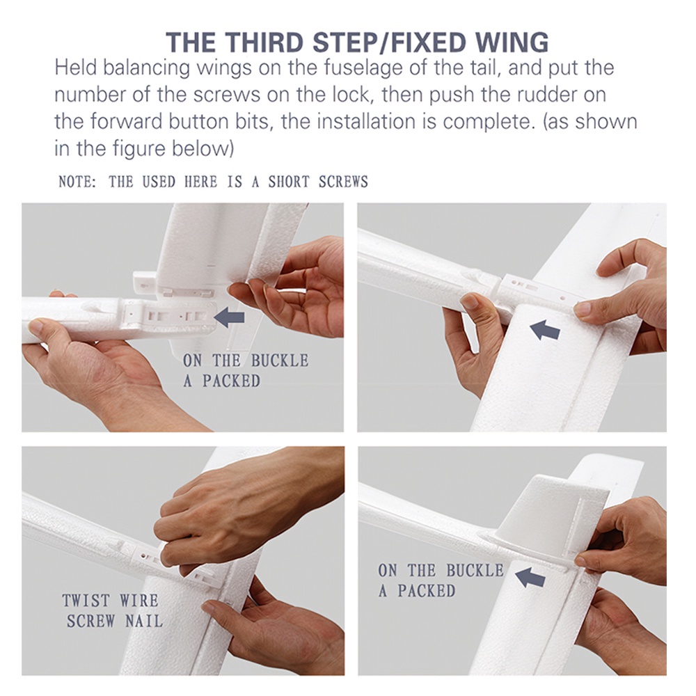 Mô Hình Máy Bay Đồ Chơi FX707S Bằng Xốp Mềm DIY Cho Bé