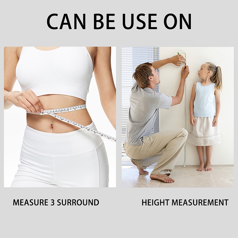 Thước Dây Mini 150cm 60 Inches Mềm Mại Chuyên Dụng Đo Lường Quần Áo