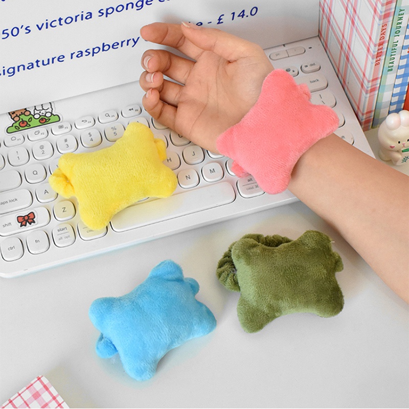 Đệm Lót Chuột Mềm Mại Bảo Vệ Cổ Tay Màu Trơn