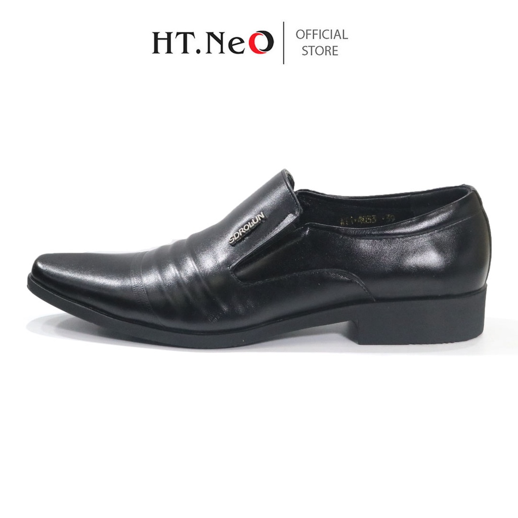 Giầy da nam -Giầy lười nam công sở HT.NEO da bò,đế cao su đúc đặc,thiết kế sang trọng,trẻ trung,lịch lãm GT23
