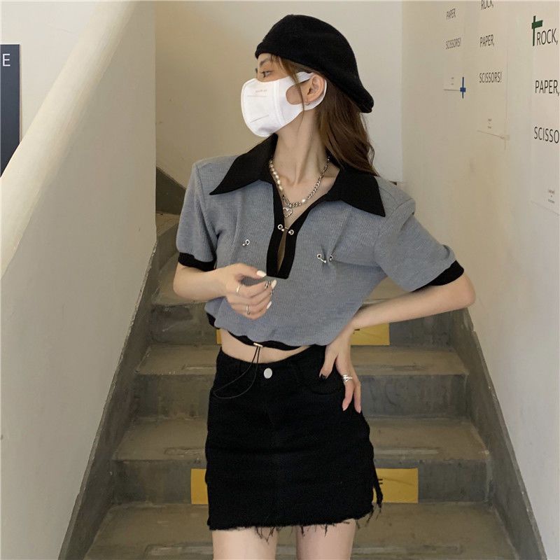 Áo polo Ngắn Tay Thời Trang Mùa Hè Dành Cho Nữ