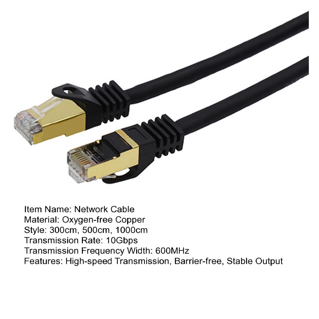 Dây Cáp Jumper Mạng Hình Hoa Hướng Dương Tốc Độ Cao Không Oxy Cat7 Hai Lớp Bảo Vệ Cho Văn Phòng