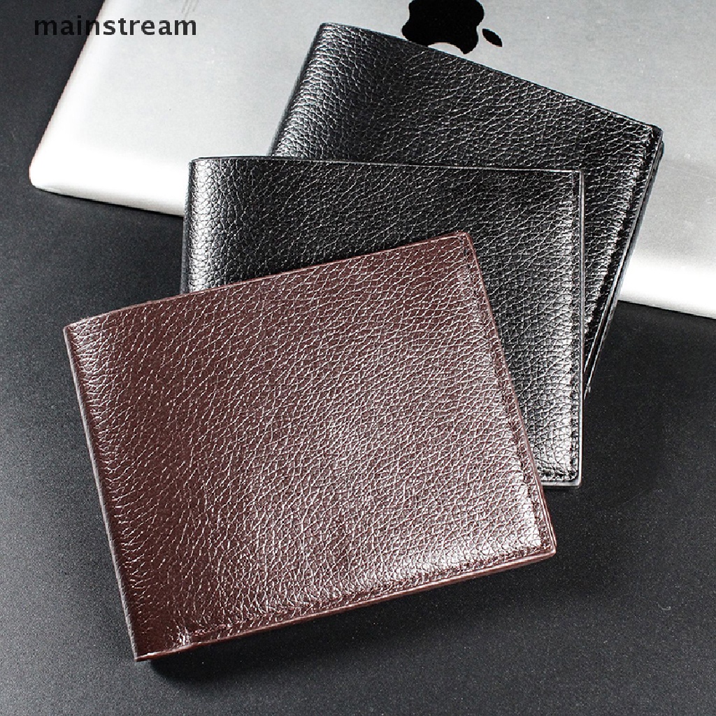 Ví Da Bò Chính Hãng Màu Đen Walet Portefeuille Homme Sang Trọng Cho Nam