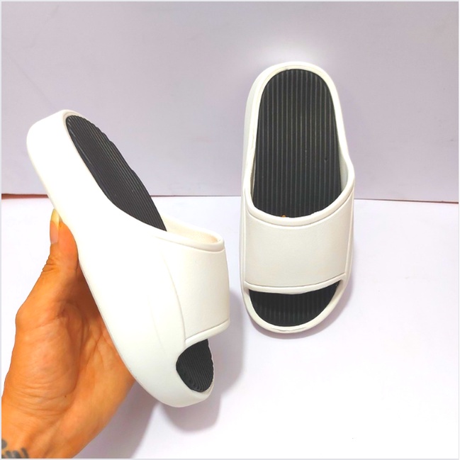 Dép Bánh Mì Nam Nữ Độn Đế 4CM Tăng Chiều Cao, Dép Quai Ngang Đế Đúc Unisex Thời Trang