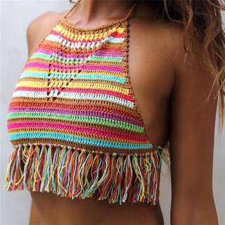 Whl2023 From the Beach Handmade Split Beach Bikini Suit Nữ