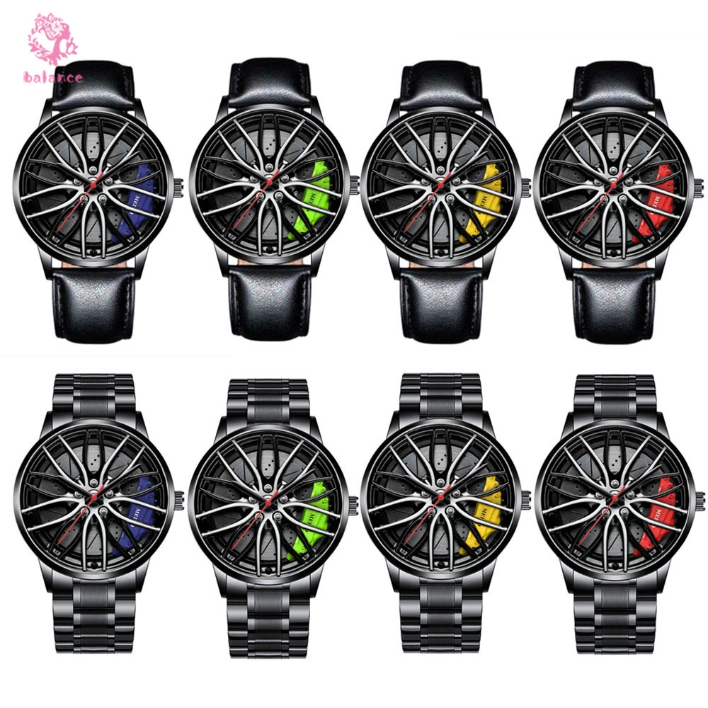 Đồng Hồ Đeo Tay Thạch Anh Phong Cách Punk Cá Tính Cho Nam