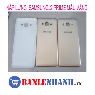 Nấp lưng samsung j2 prime màu vàng