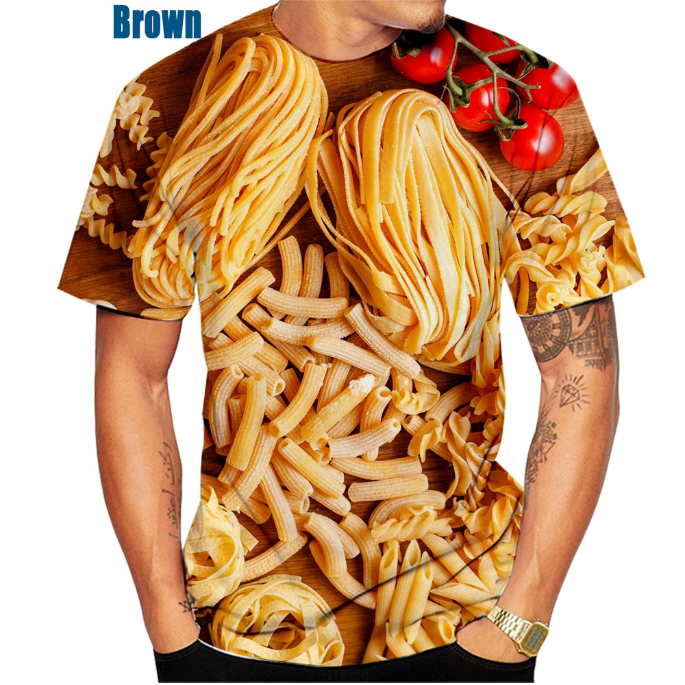 Áo Thun Ngắn Tay In Họa Tiết 3D Thời Trang Mùa Hè 2022 Dành Cho Nam