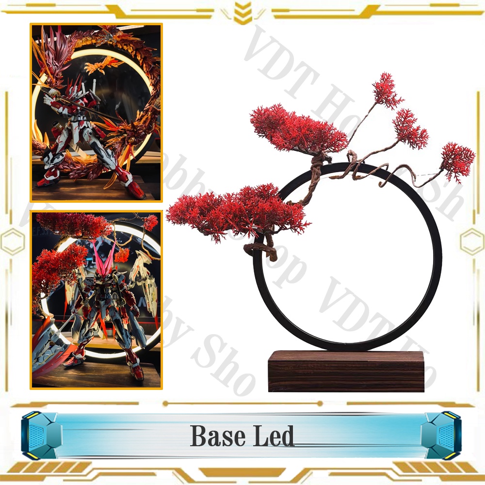 Base led tròn trưng bày mô hình