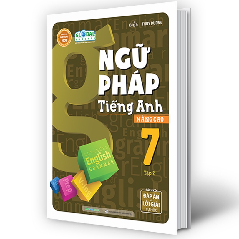 Sách - Ngữ pháp Tiếng Anh nâng cao Lớp 7 tập 2 Global - theo trương trình mới nhất