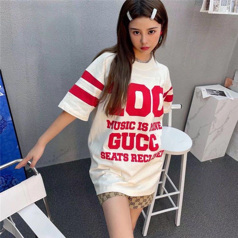 Áo Thun Cotton GUCI Nam Nữ Hàng Cao Cấp
