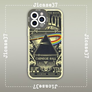 Ốp lưng iphone và samsung xiaomi oppo cạnh vuông Jicase Pink Floyd Psychedelic Rock Vintage Retro 