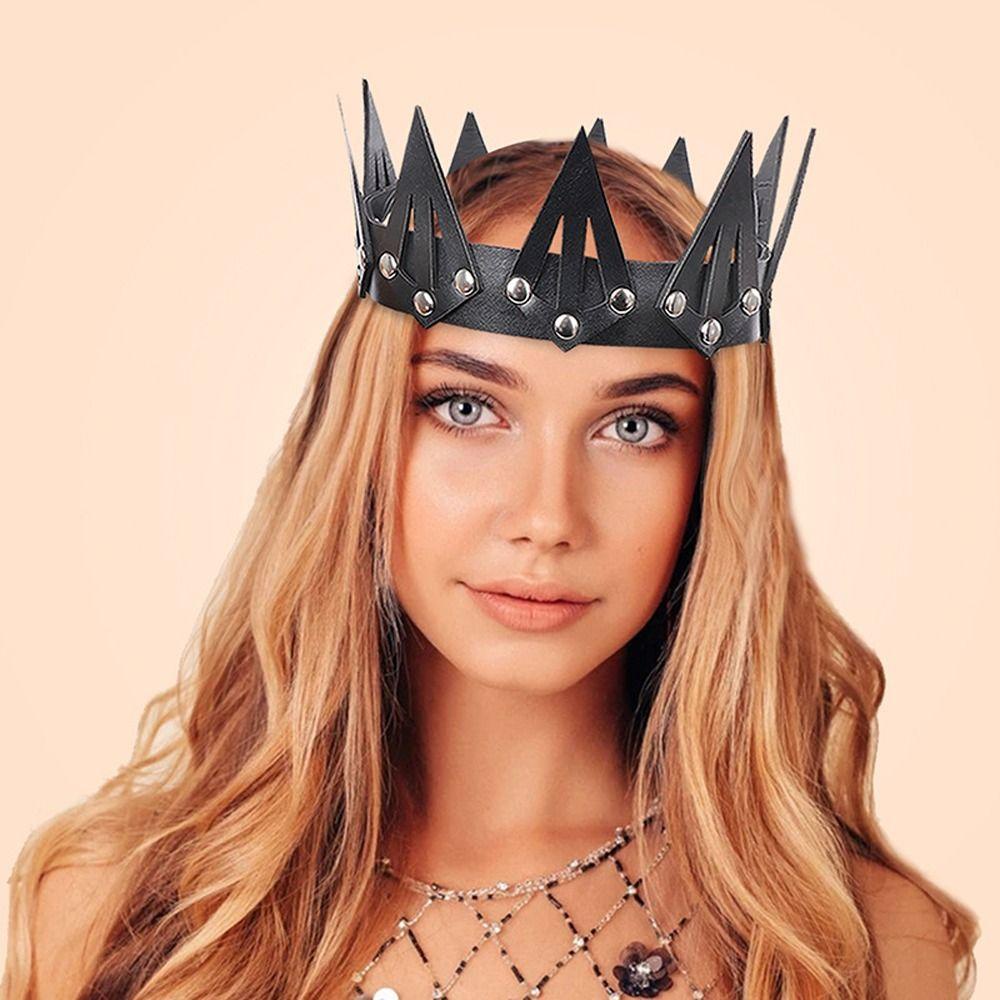 LOMBARD Băng Đô Cài Tóc Hình Vương Miện Phong Cách Vintage