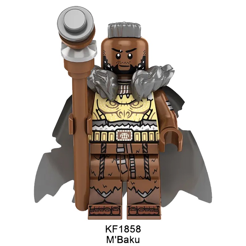 Mô Hình Đồ Chơi Nhân Vật Okoye Namor McKenzie Ironheart MK2 Mini Bằng Nhựa