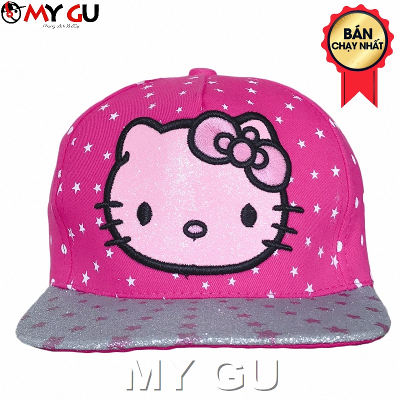 Nón bé gái dễ thương từ 2 tuổi đến 8 tuổi