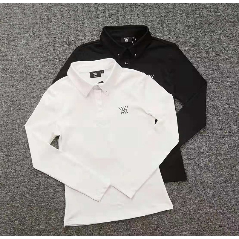 Áo Thun POLO Thể Thao Tay Dài Chống Nắng Ôm Dáng Thoáng Khí Khô Nhanh Cho Nữ Chơi Golf S4IN