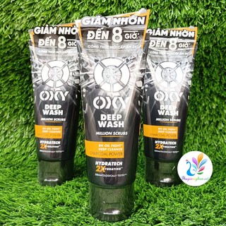 Sữa Rửa Mặt Có Hạt Oxy Sạch Sâu Giảm Nhờn 100g