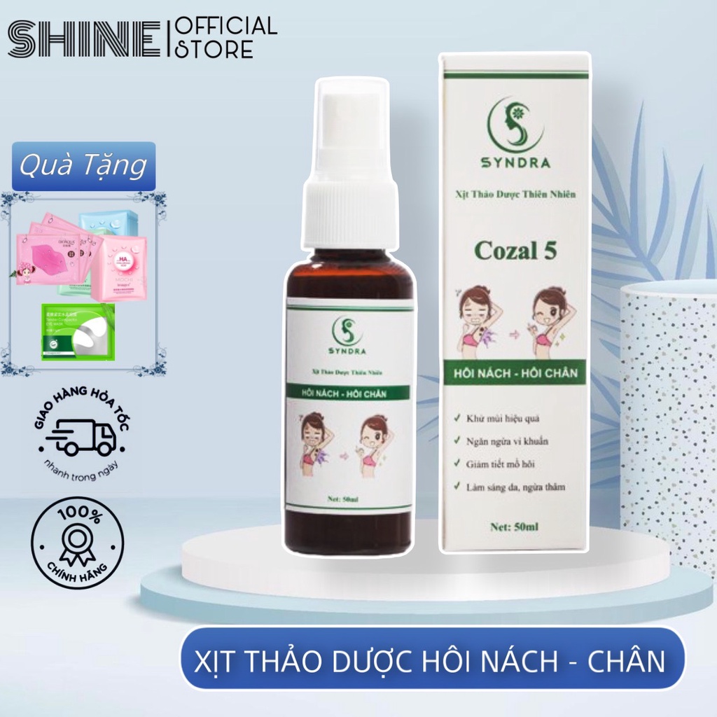 Xịt khử mùi hôi nách hôi chân vĩnh viễn ngăn tiết mồ hôi và vi khuẩn giữ nách luôn khô thoáng thơm tho