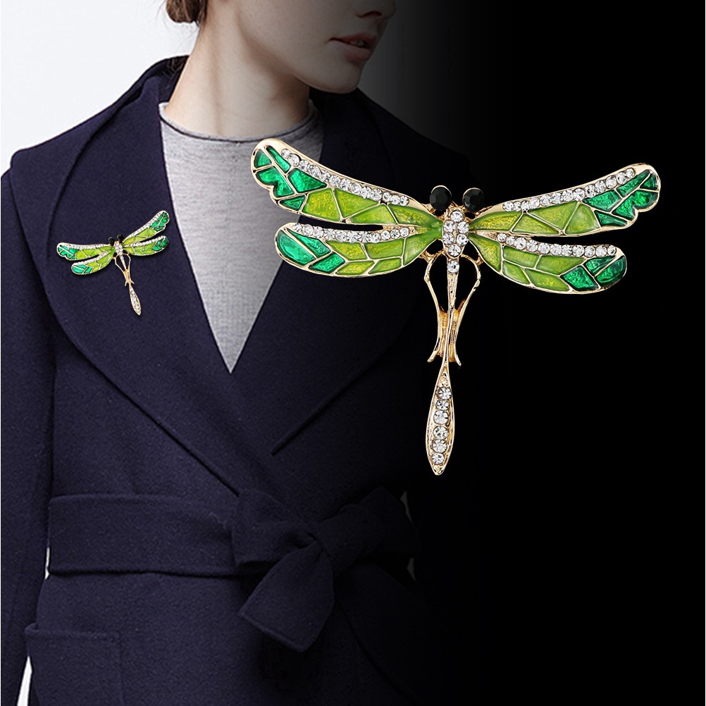 Ghim cài áo EFAN hợp kim thiết kế chuồn chuồn phong cách Hàn Quốc thời trang dành cho cả nam và nữ