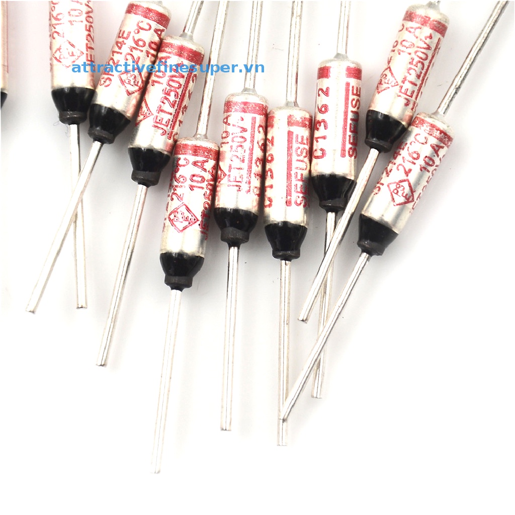 Set 10 Cầu Chì SF214E 216 C 216 Độ 10A 250V