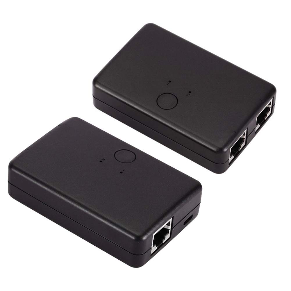 Bộ Chuyển Đổi 2 Cổng Lan RJ45 Cho Máy Tính