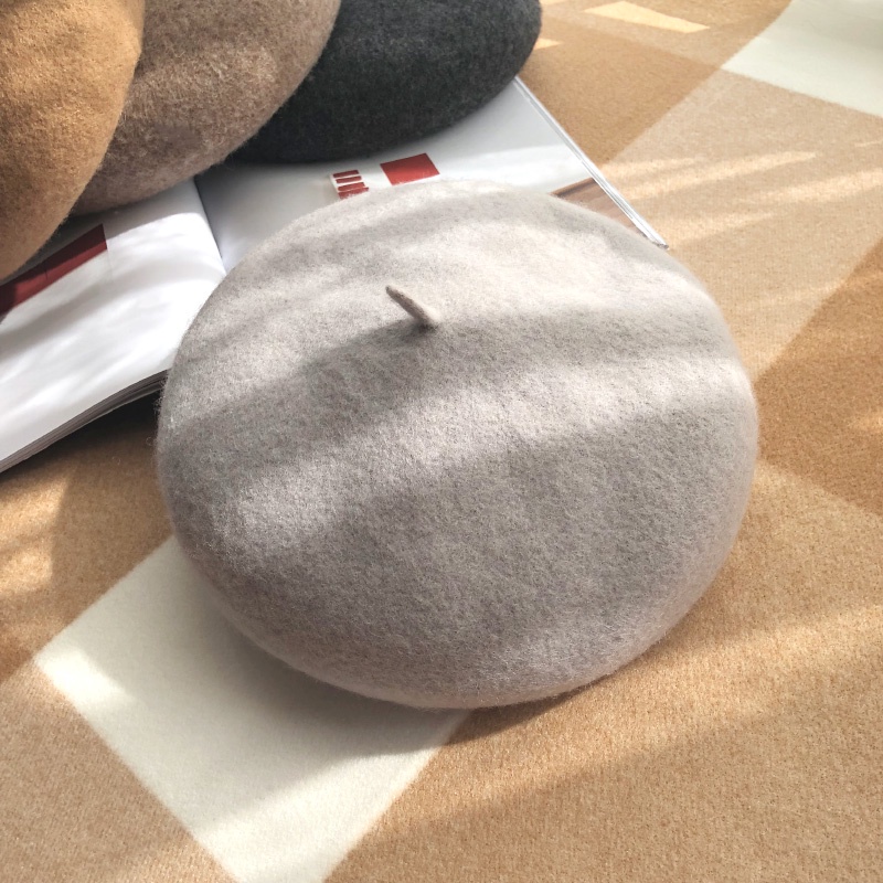 Nón beret phong cách thời trang Hàn Quốc cho nữ