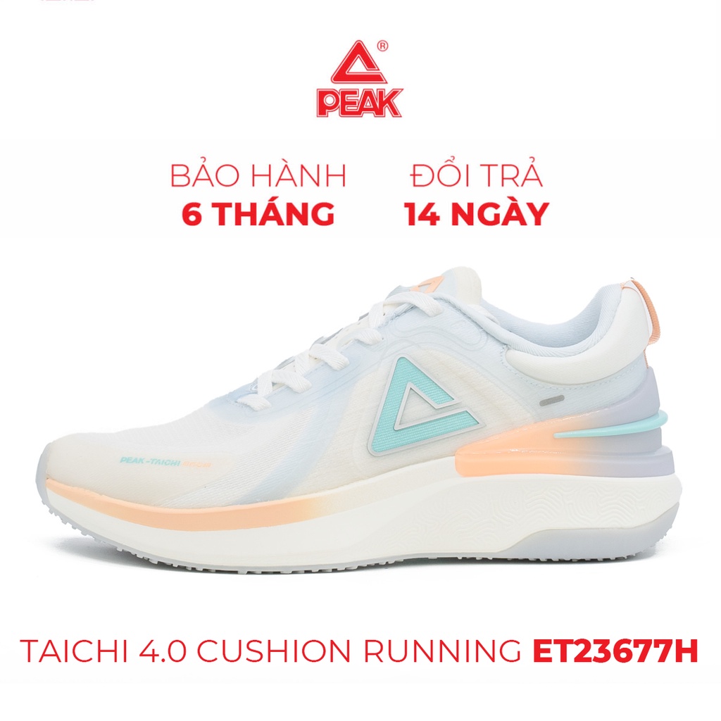 Giày chạy bộ Nam Nữ PEAK Taichi 4.0 Cushion Running ET23678H