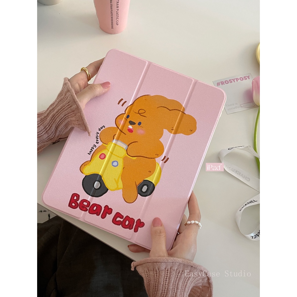 Bao Da Máy Tính Bảng In Hình Thỏ Cho iPad 2019 10.2 Air 4 10.9iPad 9.7 inch Pro 11iPad 8 17 12.9 2022