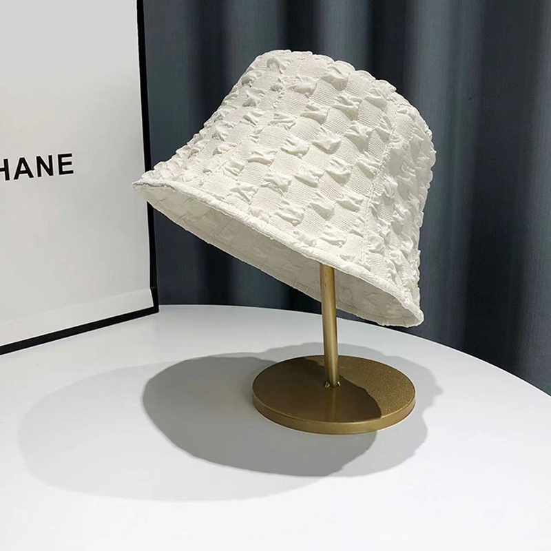 Nón Tai Bèo Mỏng Họa Tiết Sọc Caro Thời Trang Xuân Hè Cho Nữ