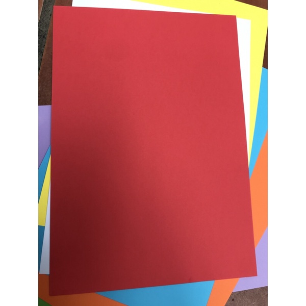 Giấy bìa màu lẻ