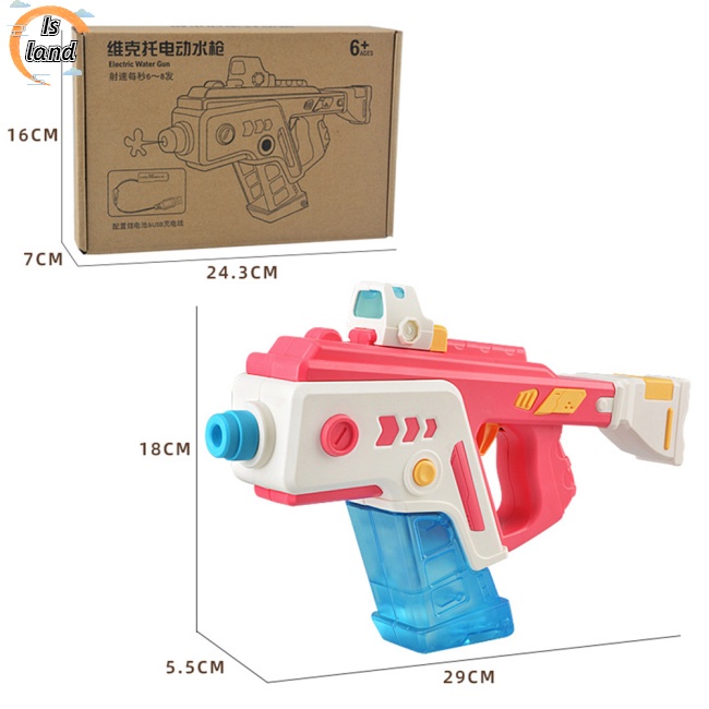 Súng Phun Nước Điện Tử Sức Chứa Lớn Có Thể Sạc Lại Tiện Dụng