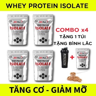 Combo mua 4 túi tặng 1 túi sữa tăng cơ whey protein mx plus