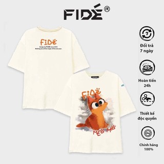 Áo thun FIDE phông unisex nam nữ form rộng ulzzang CAT 03