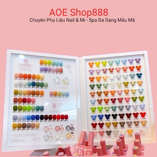 Sét sơn gel bubeerry 78 màu cao cấp - Bộ sơn gel 78 tone màu hàn quốc rất đẹp" tặng kèm bảng" AOE Shop888