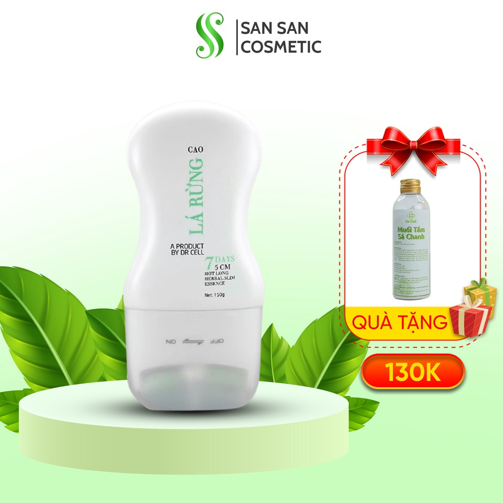 Thanh lăn tan mỡ cao lá rừng Dr Cell tan hết mỡ thừa vùng bắp đùi, tay, chân 150g SAN27