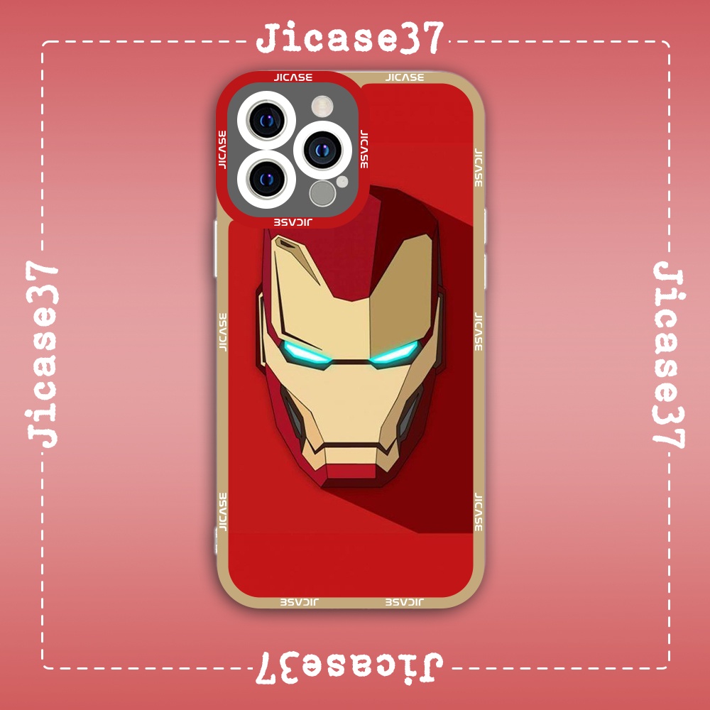 Ốp lưng iphone Cute Case Mặt Iron Man Digital Art Marvel Studios Tặng Kèm Phụ Kiện Túi Xách MK Hình Cute Case